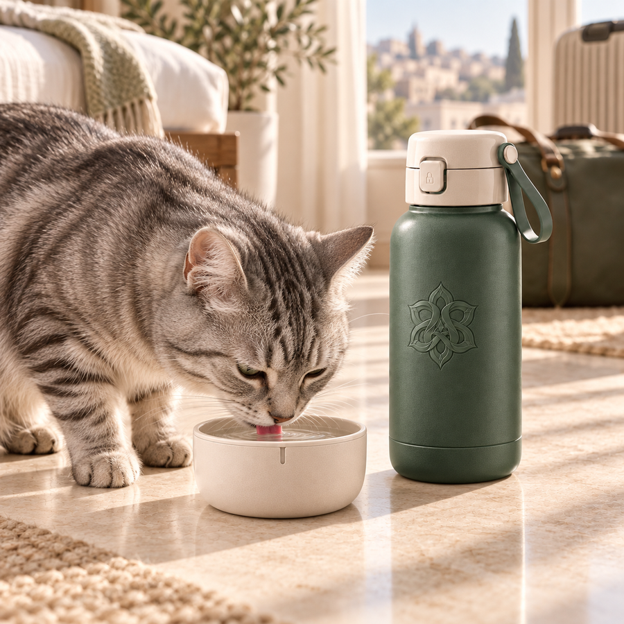 Avernoza® Roam Insulated Travel Water Set