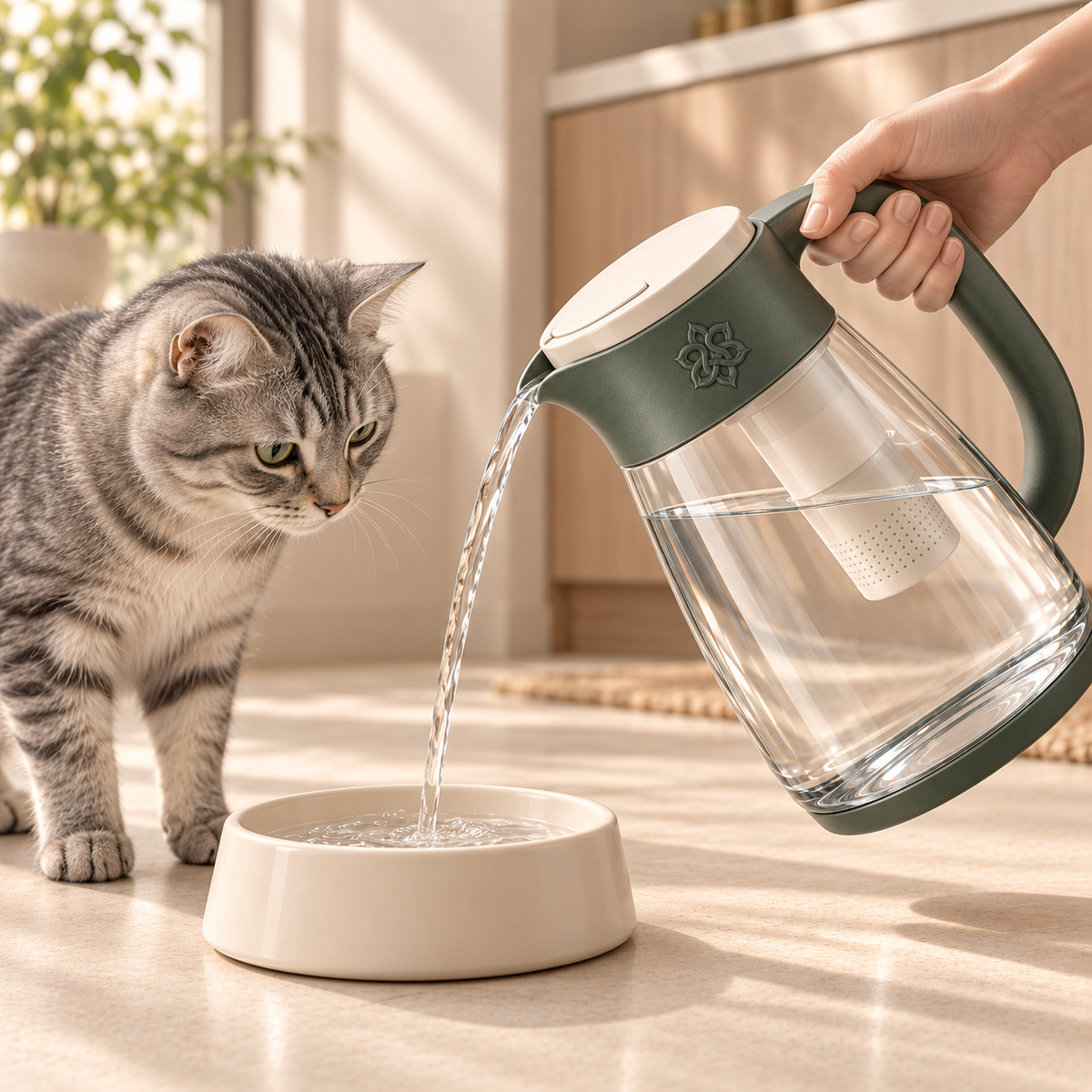 Avernoza® Rill Filtered Water Carafe