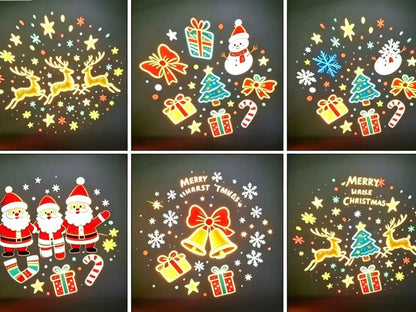 🎄🎃2026 New USB Plug-In Christmas Projector Night Light
